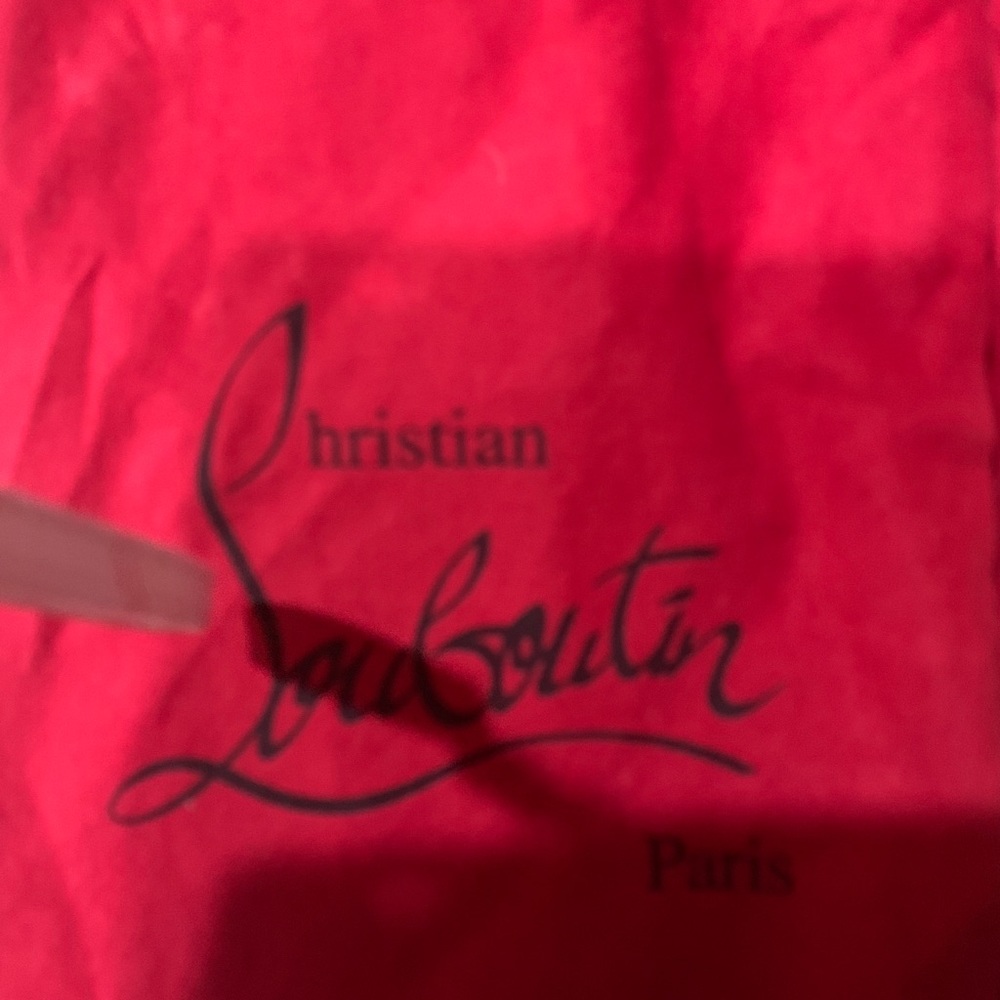 Christan louboutin shoes, size 38 fit like8,5or9 - Picture 4 of 4